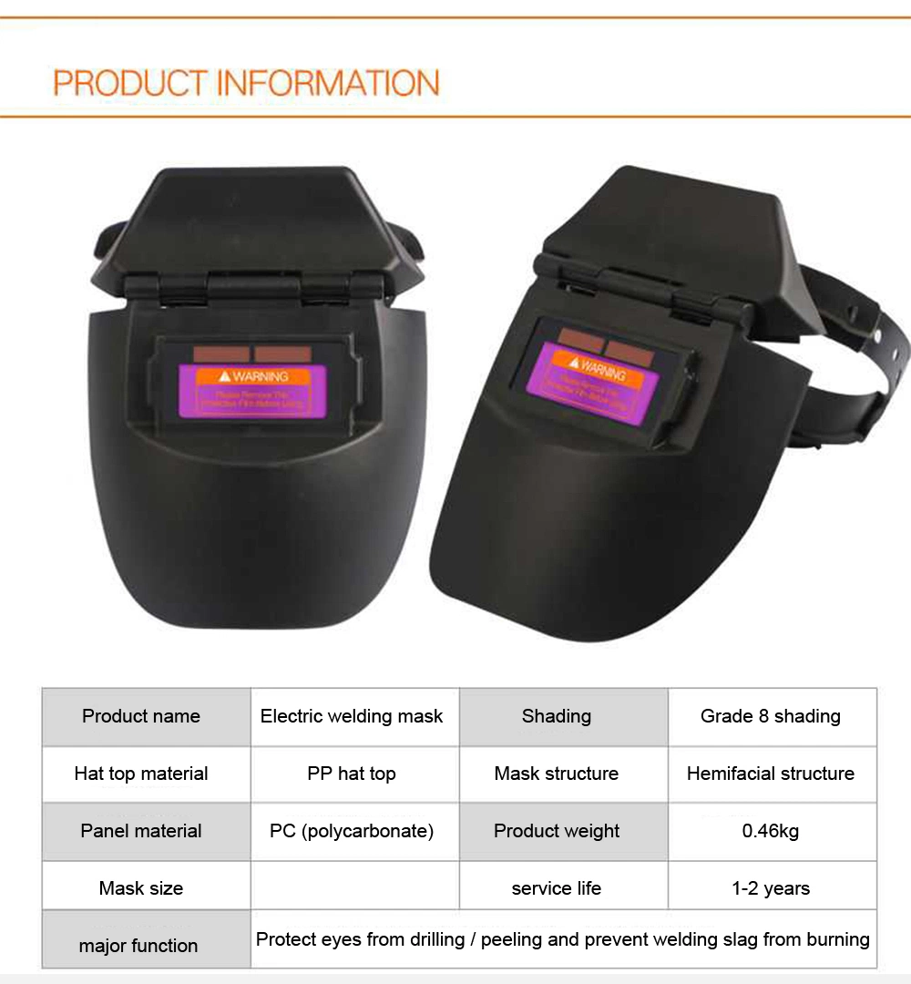 Solar Powered Auto-Darkening Welding Helmet / Welding Mask (WH9801355)