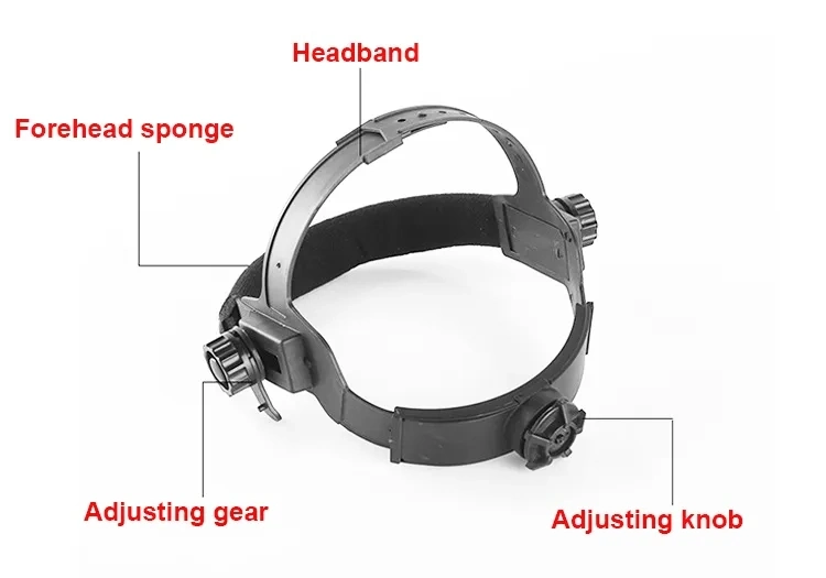 Head-Mounted Solar Smart Full Face Protective Gear Racing Car Design Arc TIG Welder Mask Auto Darkening Welding Hood Helmet Protective Face Mask