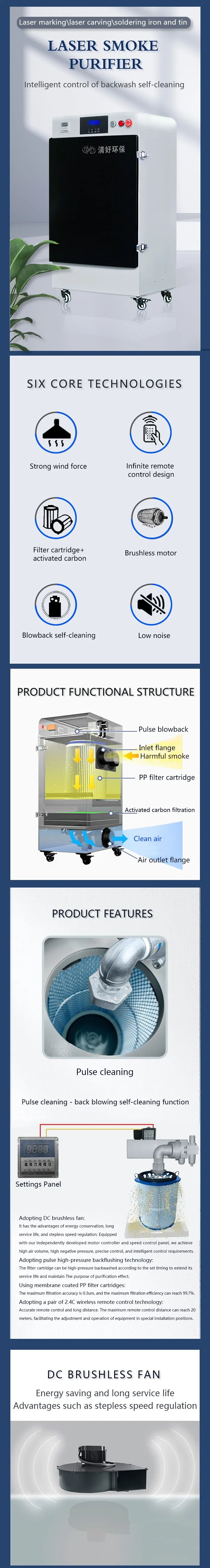 Heavy Duty Smoke Filter for Welding and Soldering