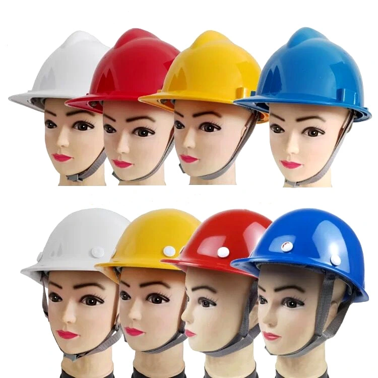 ABS Mining Industrial Worker Welding Safety Helmet with Lamp