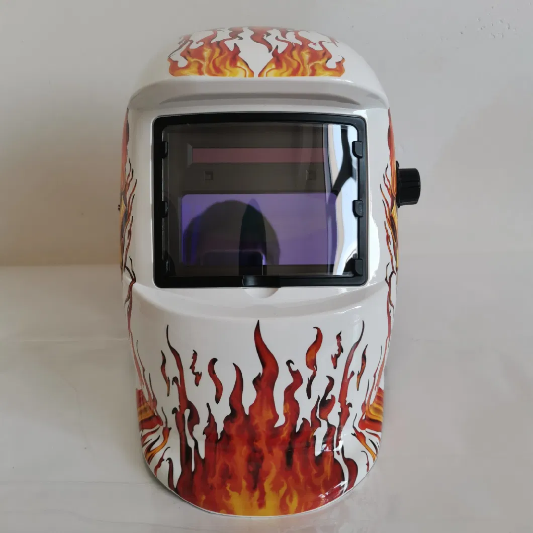 Welding Mask External Solar Cells PP Safety Helmet Type Welding Helmet