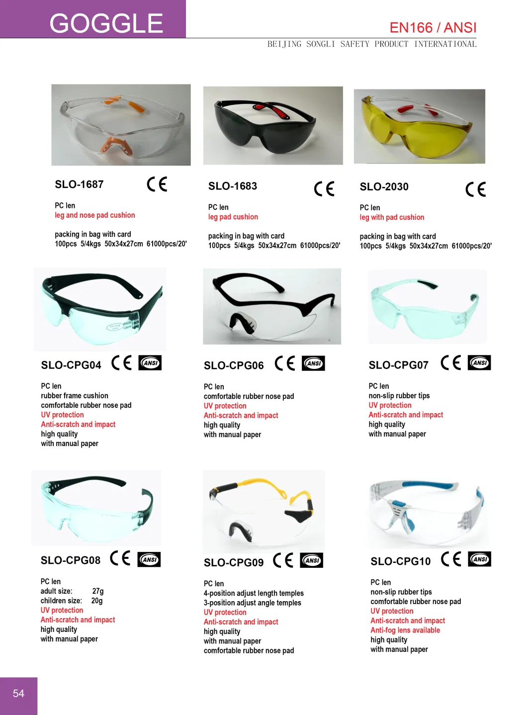 Slo-A8007 Auto Darken Welding Safety Protective Eye Wear Glasses Eye Protection