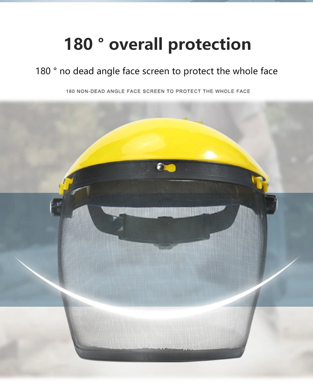 Safety Helmet Face Shield Sth-5