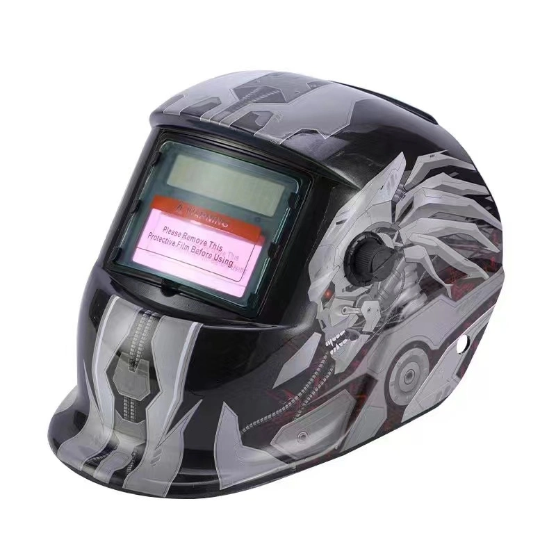 Welding Cap, Electric Welding Mask, Solar Automatic Blackening, PP Material, Customizable Pattern CH-Wm-12