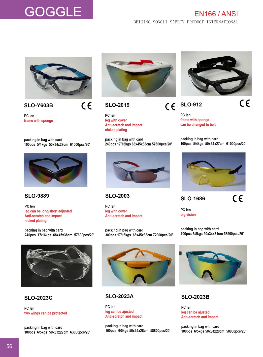 Slo-Em-100 Protective Eye Wear Eye Protection Goggle Safety Glasses Auto Darken Welding Glasses