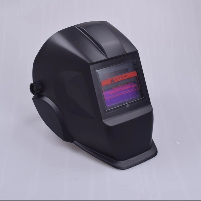 Solar Cells and Lithium Battery Auto Darkening Welding Helmet with Glass for Arc TIG MIG Mf-1100