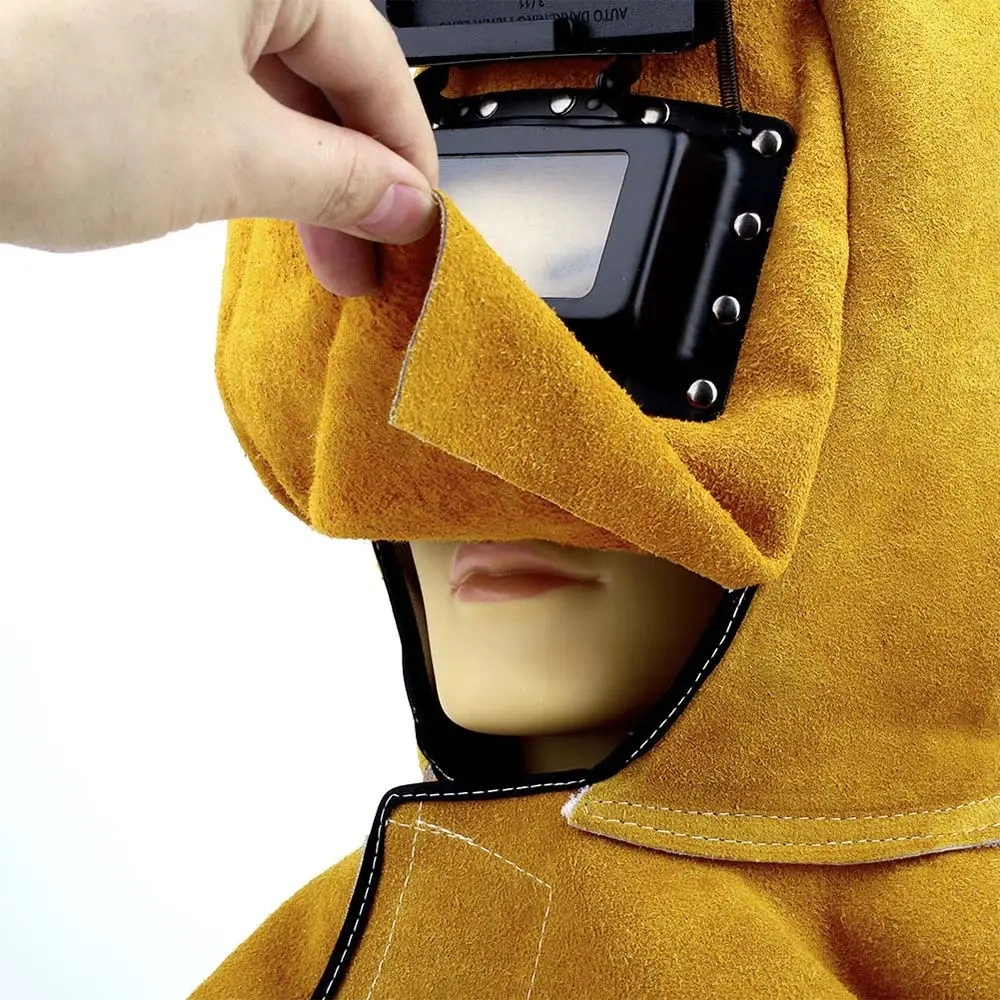 Breathable and Protective Helmet with Hood and Shoulder Protection