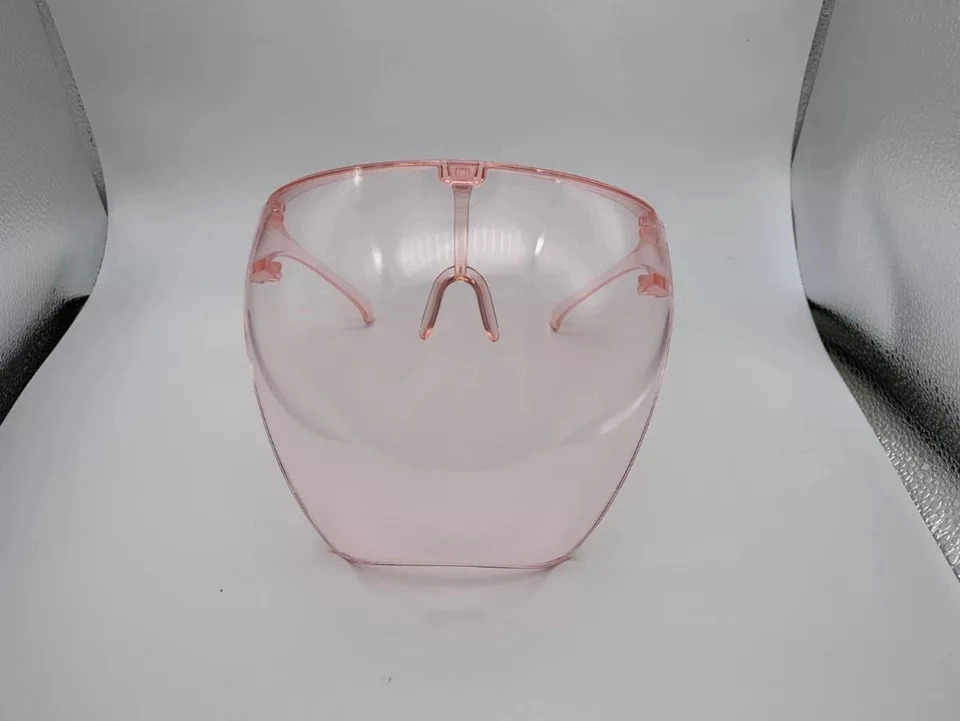 Protective High Quality Colourful Clear Frame Face Shield Safety Faceshield Mask with Anti Fog Anti-Scratch Protection Wholesale Distributors