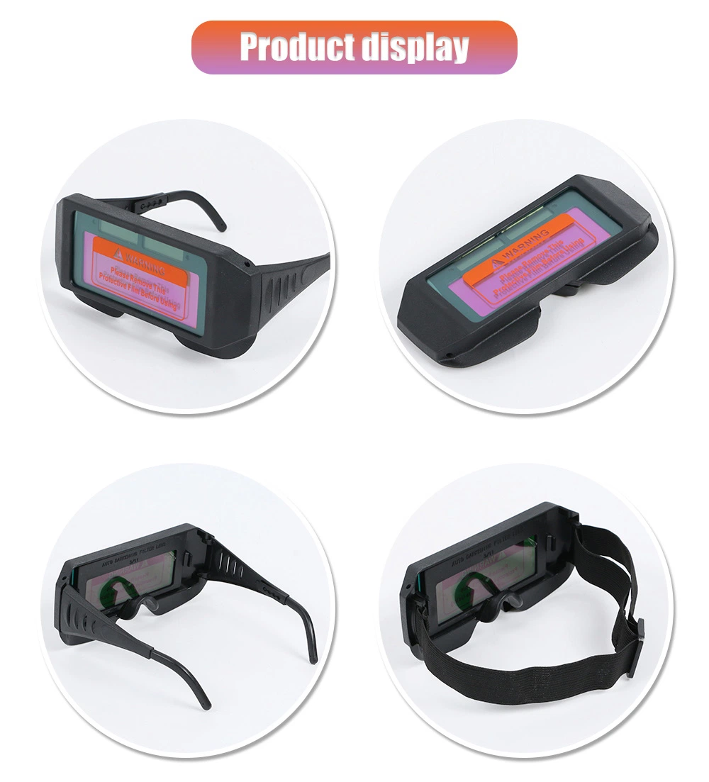 Auto Darkening Welding Helmet CE Welding Glasses Supplier Cheap Spark Anti Eye Protection