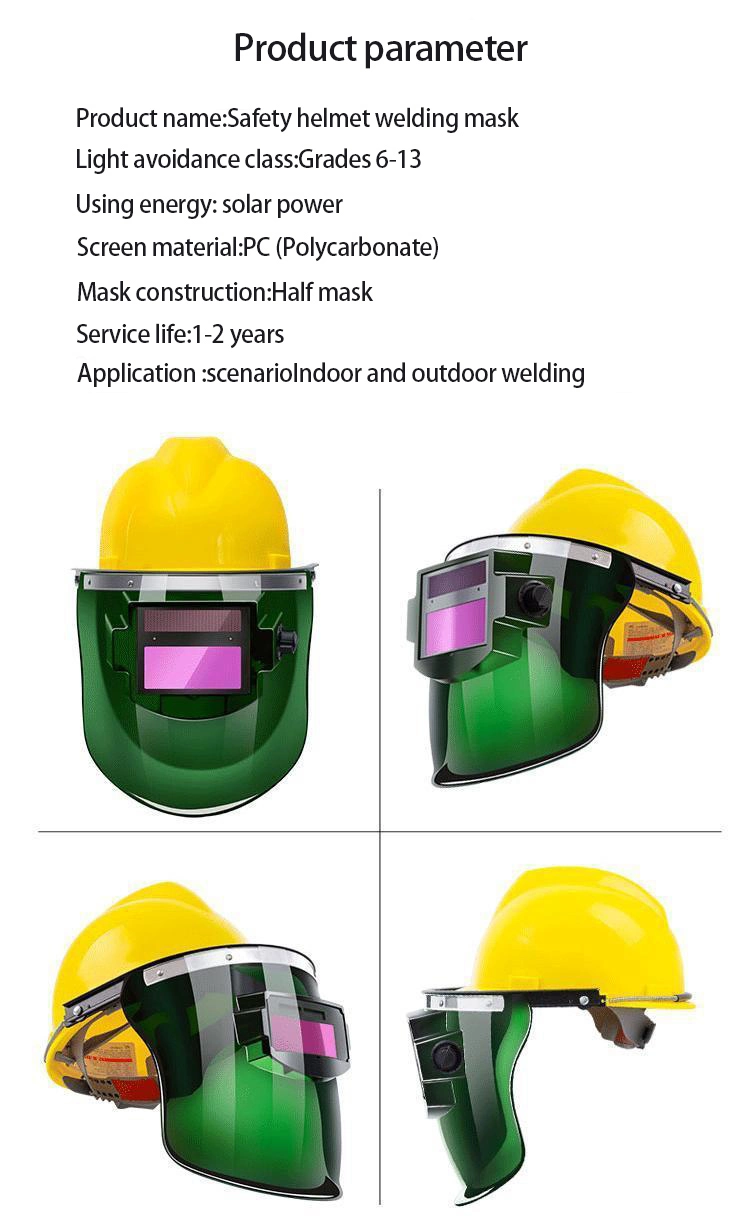 New Auto-Dimming Glasses Welding Mask Head-Mounted