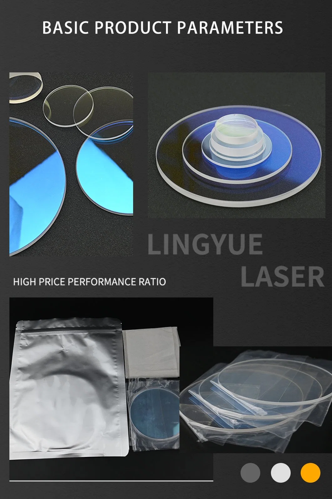 Laser Lens 134X3 113*3 Laser Protection Lens for 6-8kw Welding Marking Machine Flat Lens, Optical Glass, Support Customization, Adopt Transparent Lens