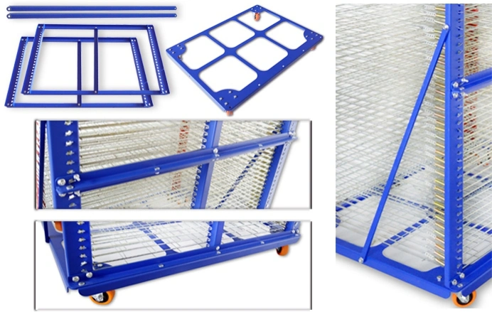 50 Layers Assembling Type Screen Printing Drying Rack