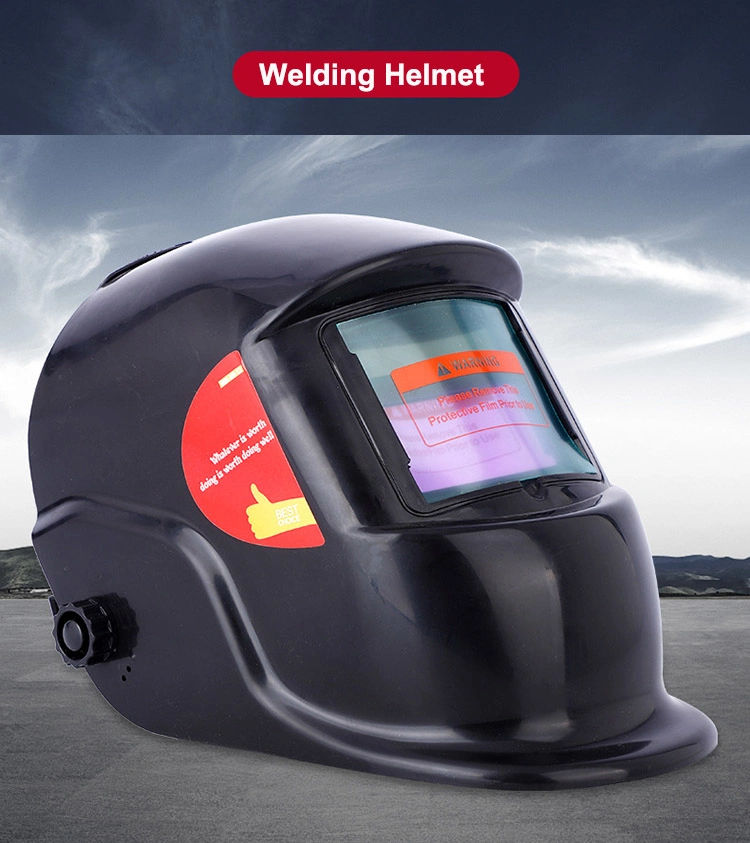 Labor Protective Cheap Solar Lithium Batteryautomtic Darkening TIG Grinding Welding Helmet