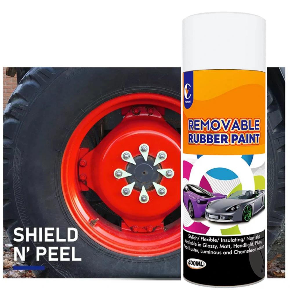 Colorful Peelable Removable Liquid Rubber Car Coating Wrap Spray Paint