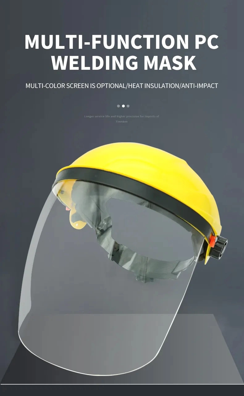 Protector Face Shield Visor Safety Personal Protective Face Shield with PC Transparent Face Sheild Visor Welding Masks