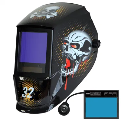 Casco de soldadura de atenuación automática solar TIG/MIG (WH7-WD60)