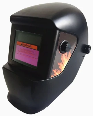  Casco de soldadura negro con oscurecimiento automático para soldadura TIG