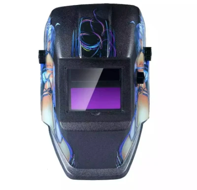  Digital Solar Power Auto Darkening Welding Helmet, Low Profile Grind Button, for TIG, MIG/Mag, MMA, Plasma, 6+1 Extra Lens Cover