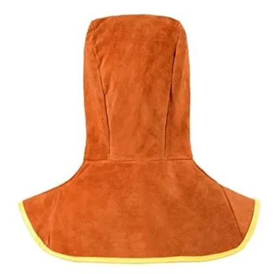  Cuero soldador cuero cubierta de casco de la soldadura de trabajo de la máscara de protección solar gorra, lentes de filtro de oscurecimiento automático
