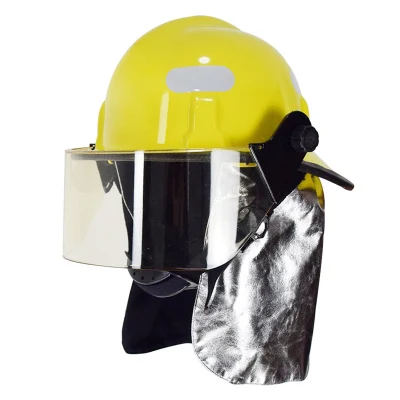 CE de equipos de protección de la cabeza estándar casco de seguridad para los Bomberos de los trabajadores