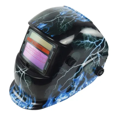  Máscara de soldadura celdas solares externas PP En379 Tipo de casco de seguridad Casco de soldadura