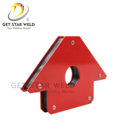 Obtener soldadura de estrella 50lbs conjunto magnético flecha de ángulo soldadura cuadrada Soporte de abrazadera magnética 50lbs