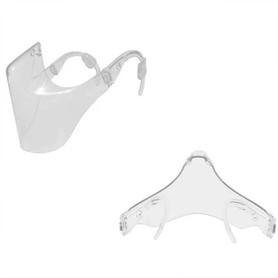 Splash-Proof transparente de protección de aislamiento de la máscara de PC PROTECTOR FACIAL