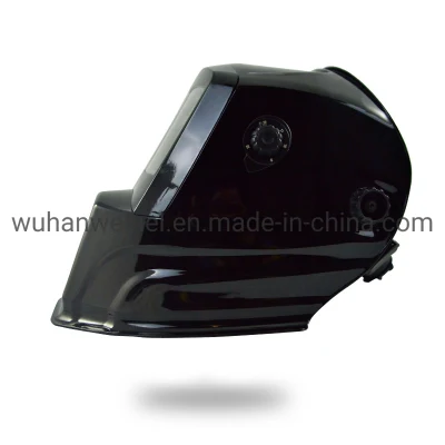 El oscurecimiento automático de soldadura casco (WH7711 rojo)