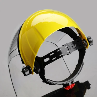  Casco de bicicleta la seguridad de cara completa PC visera transparente protector facial