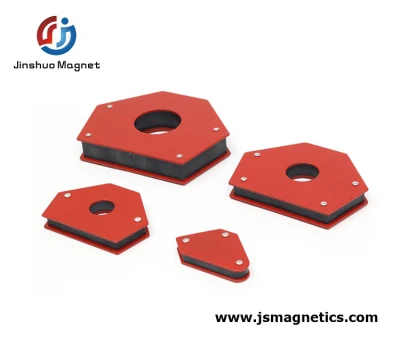  Hexagonal del imán de alta calidad de soldadura de ángulo de 50lbs soldadura soldadura magnéticos imanes magnéticos Soporte Soporte de ángulo