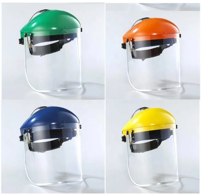 PVC Screen Disposable Safety Welding Mask Face Shield with PV Visor