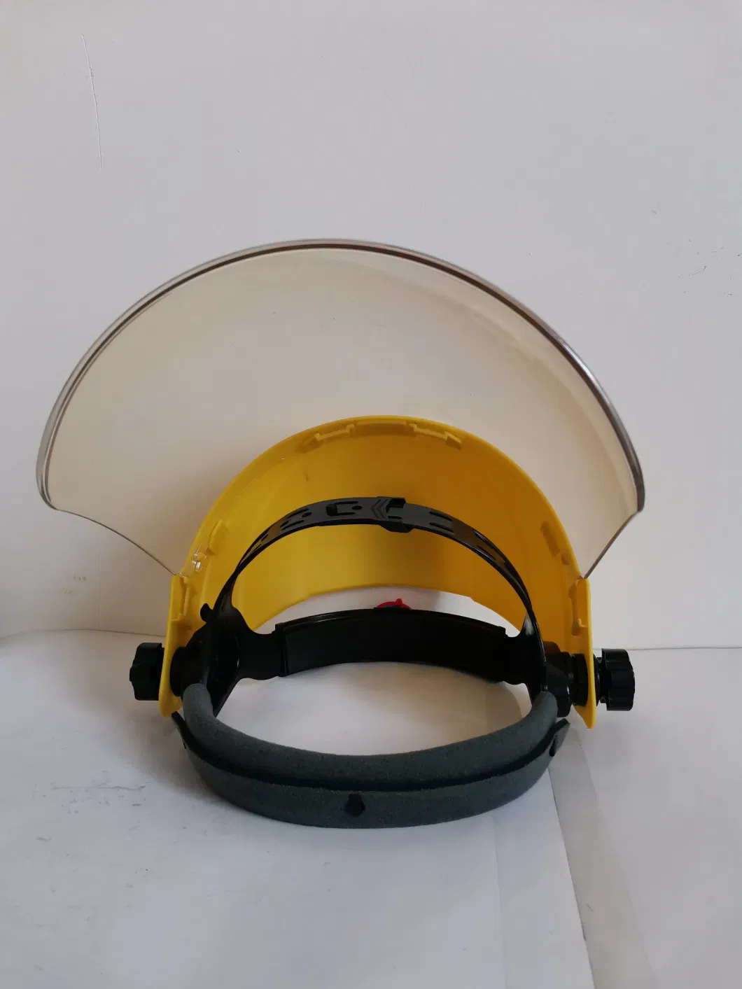 Framed PC Shield Adjustable Belt Worker Working Clear Splash Proof Welding Mask Faceshield