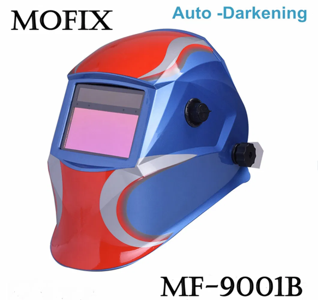 Auto Darkening Welding Helmet Large View with 4 Arc Sensor/Auto-Darkening Welding Helmet