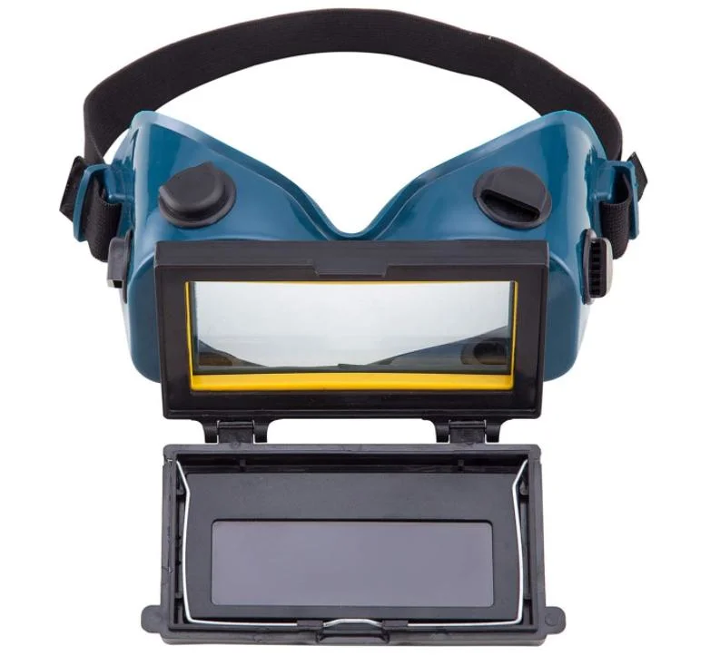Welding Goggles, Auto Darkening LCD Welding Goggles Solar Glasses Mask Helmet Arc Eye Protection for Arc TIG MIG Grinding Welders