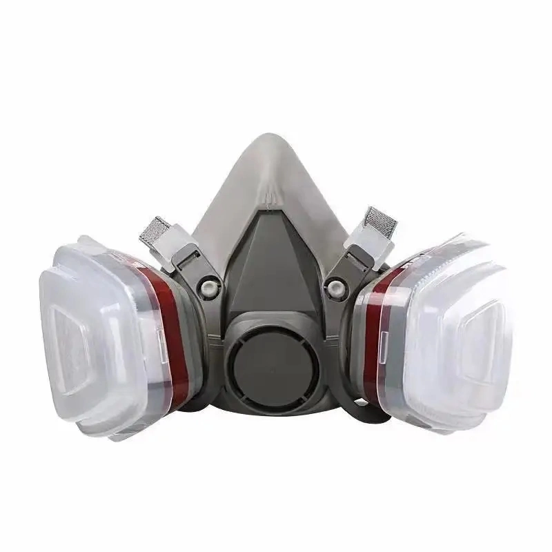 Free Shipping Paint Cover Half Dust Face Cover Gas Mask Respirator for Painting and Welding