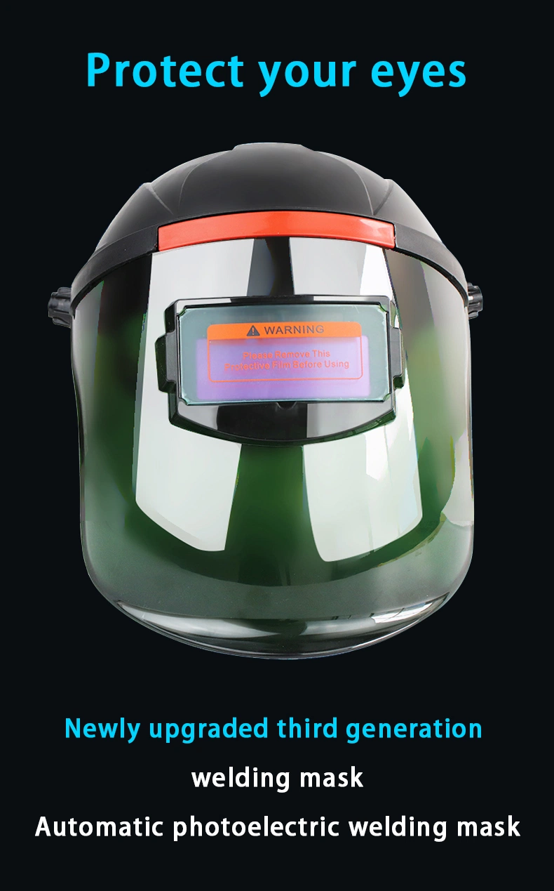 Weld High Quality Solar Powered Advanced Auto Darkening Welding Helmet Face Ma Sks Welded Half Helmet