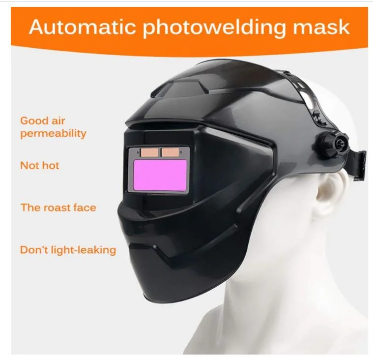 Welding Helmet Large Viewing True Color Auto Darkening Welding Helmet with Side View Wide Shade Welder Mask for TIG MIG Arc Grinding Plasma