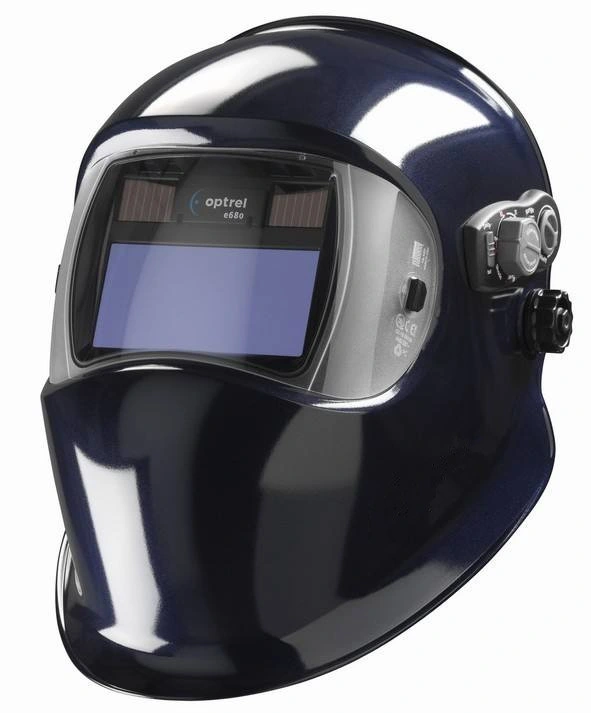 Black PP Custom Welding Auto Darkening Welder Helmet for Arc Weld Grind Cut