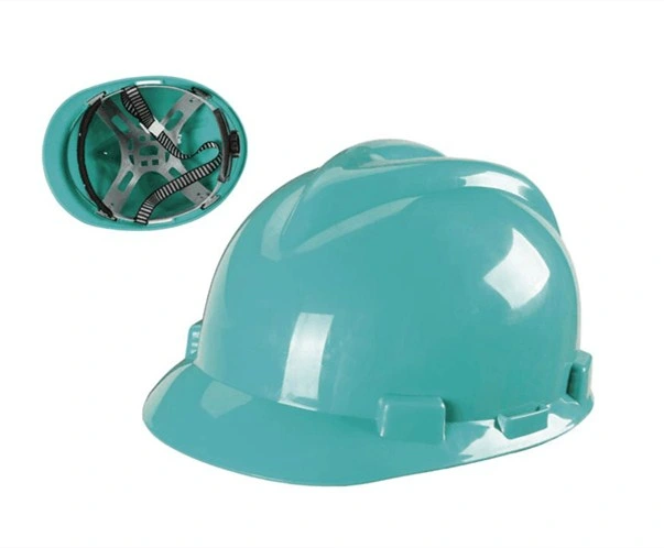 Construction Industrial PE Safety Helmets Hardhats in Guangzhou