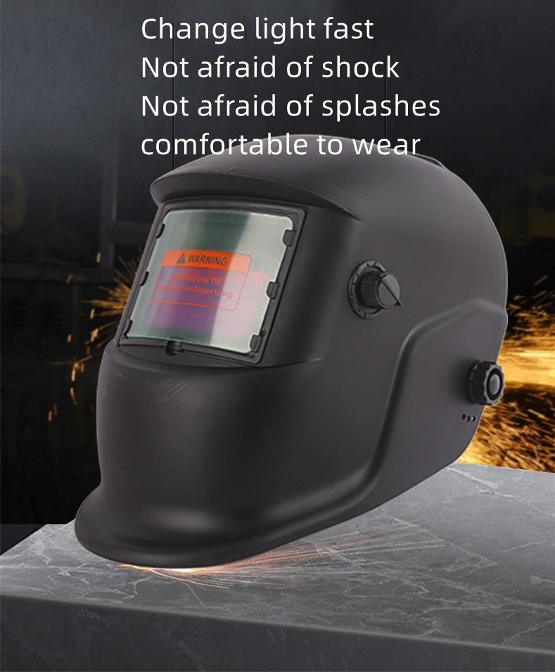 Welderneed Hot Sell Interior Open Personal Protective Full Head Mounted Auto Darkening Welding Respirator Helmet