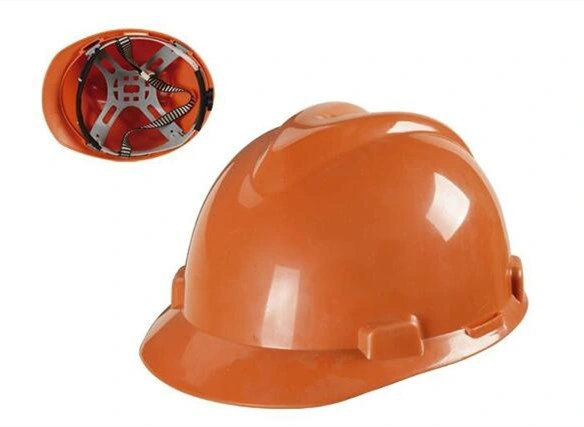 Construction Industrial PE Safety Helmets Hardhats in Guangzhou