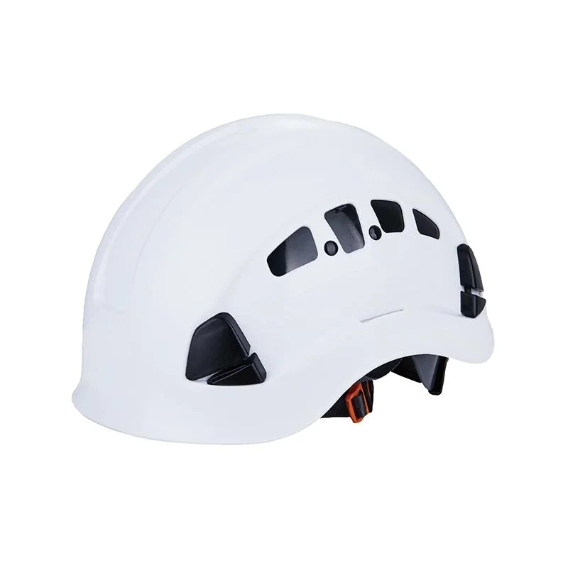 Kask Style Safety Helmet 6-Point Suspend Hard Hat ABS Material Safety Construction Worker Visor Helmets White with ANSI En397