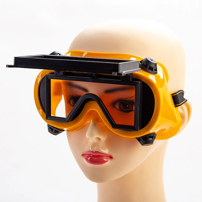 Double-Layer Welding Glasses, Adjustable Welding Safety Eye Protection Welder Goggles