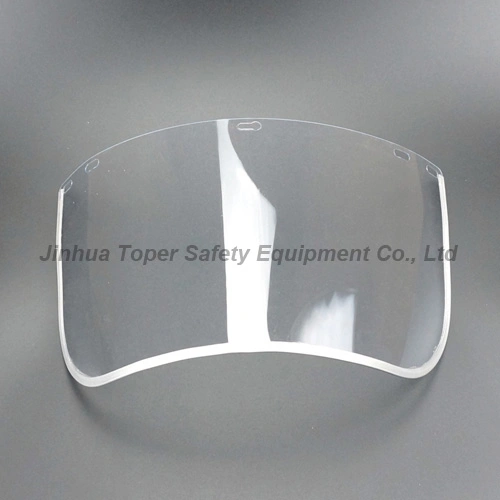 Clear PVC Faceshield Visor with Aluminium Border