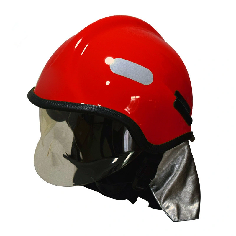 European Style Fire Fighting Emergency Rescue Safety Helmets Protective