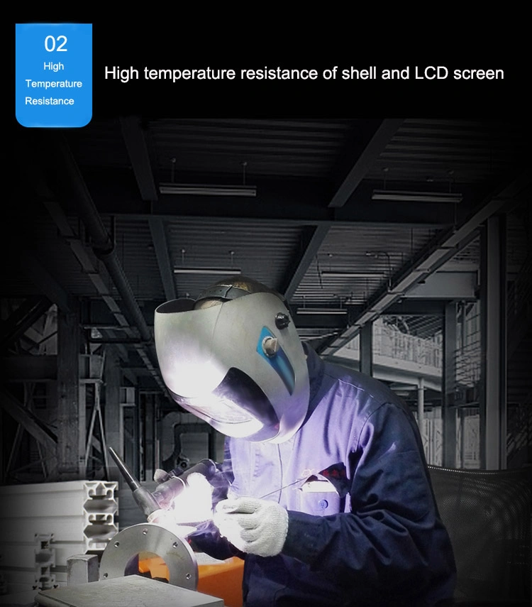 2 Sensors Light Weight Nylon Material TIG MIG Plasma Protective Welding Helmet with Good Design and Good Quality