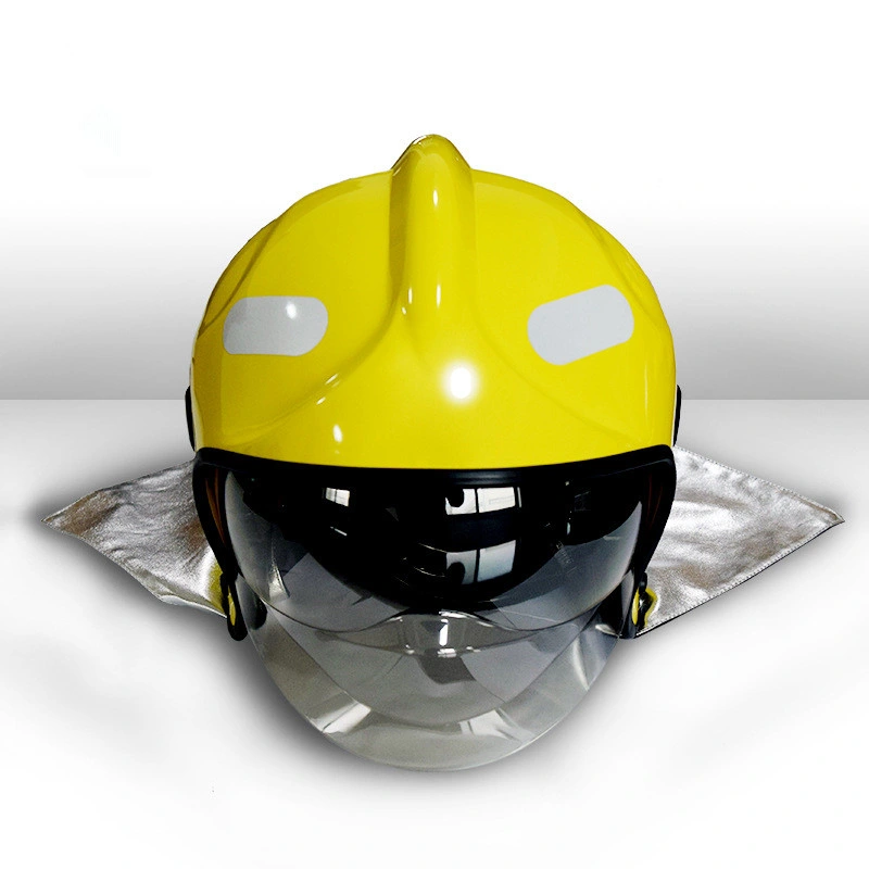 European Style Fire Fighting Emergency Rescue Safety Helmets Protective