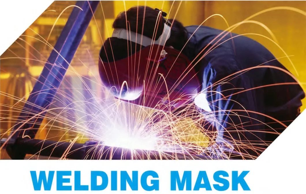 Full Face Adjustable Suspension Darkening Welding Face Mask with Weld Welder Solar Auto Lens Grinding Mask