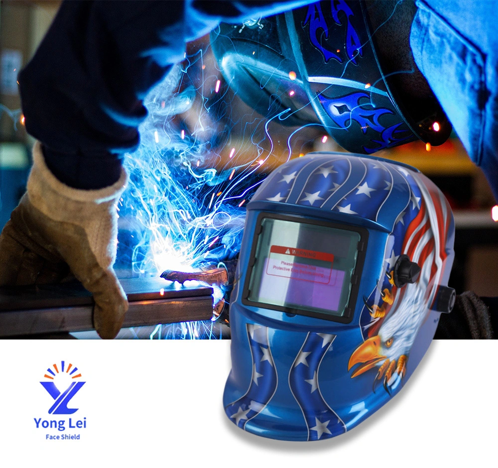 Hot Sale Welding Work Full Face Standard Industrial Protection PP CE Safety Welding Mask