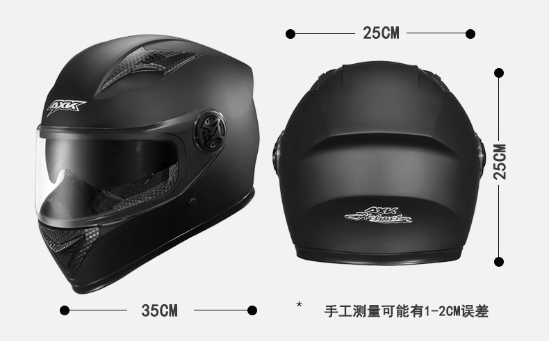 Motorcycle Accessories Full Face ABS Helmet with Certificates DOT and ECE2206